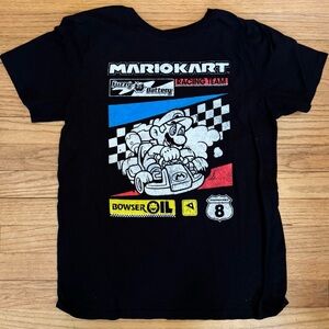 Mario Kart Black T-Shirt